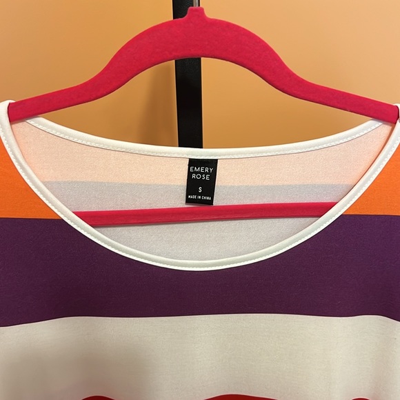 Emery Rose vibrant color block dress - Picture 3 of 6